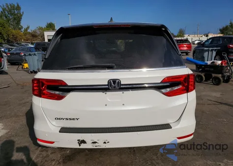 2022 Honda Odyssey Exl z USA, uszkodzony, nr VIN 5FNRL6H73NB034963